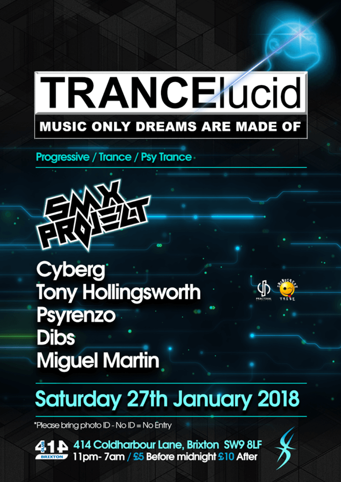 Trancelucid @ Club 414 (Brixton, London)