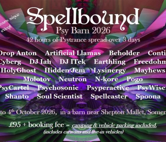 Spellbound Psy Barn 2026