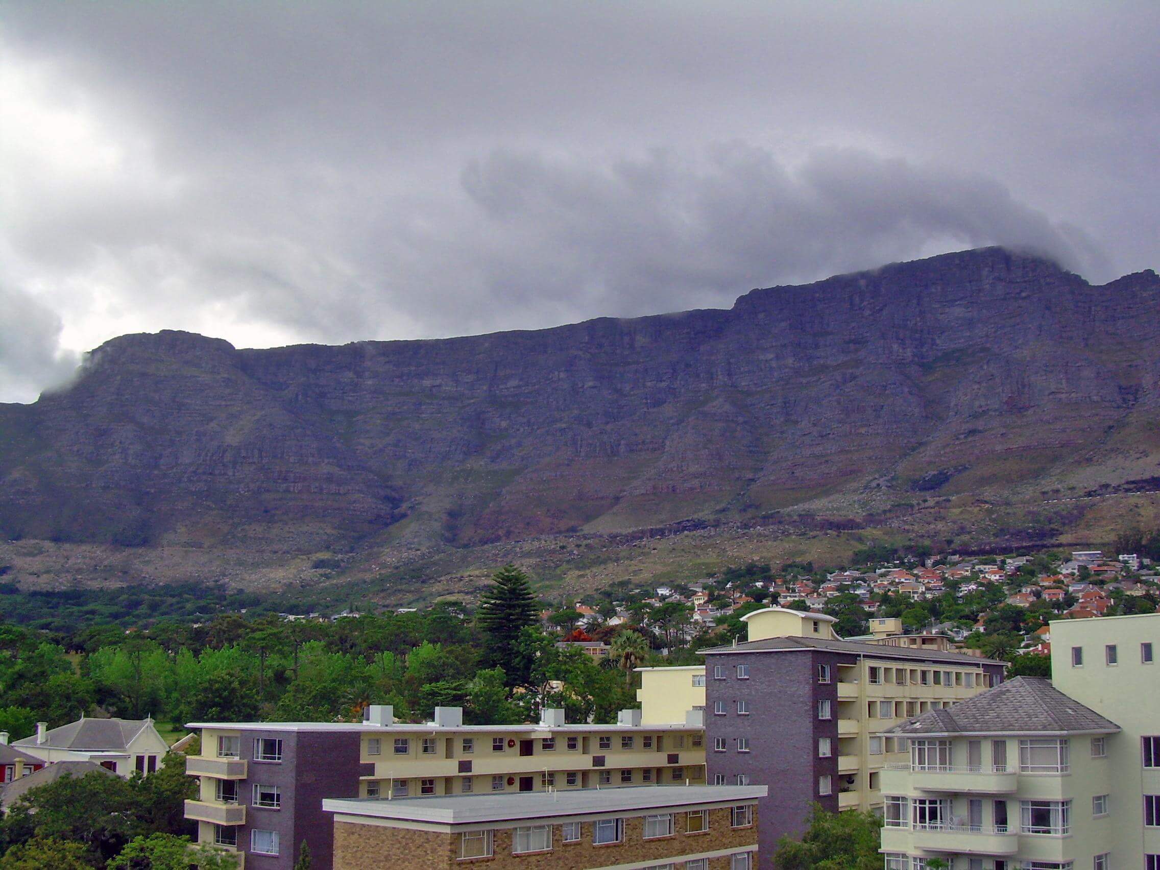 Cloudy Table Mountain