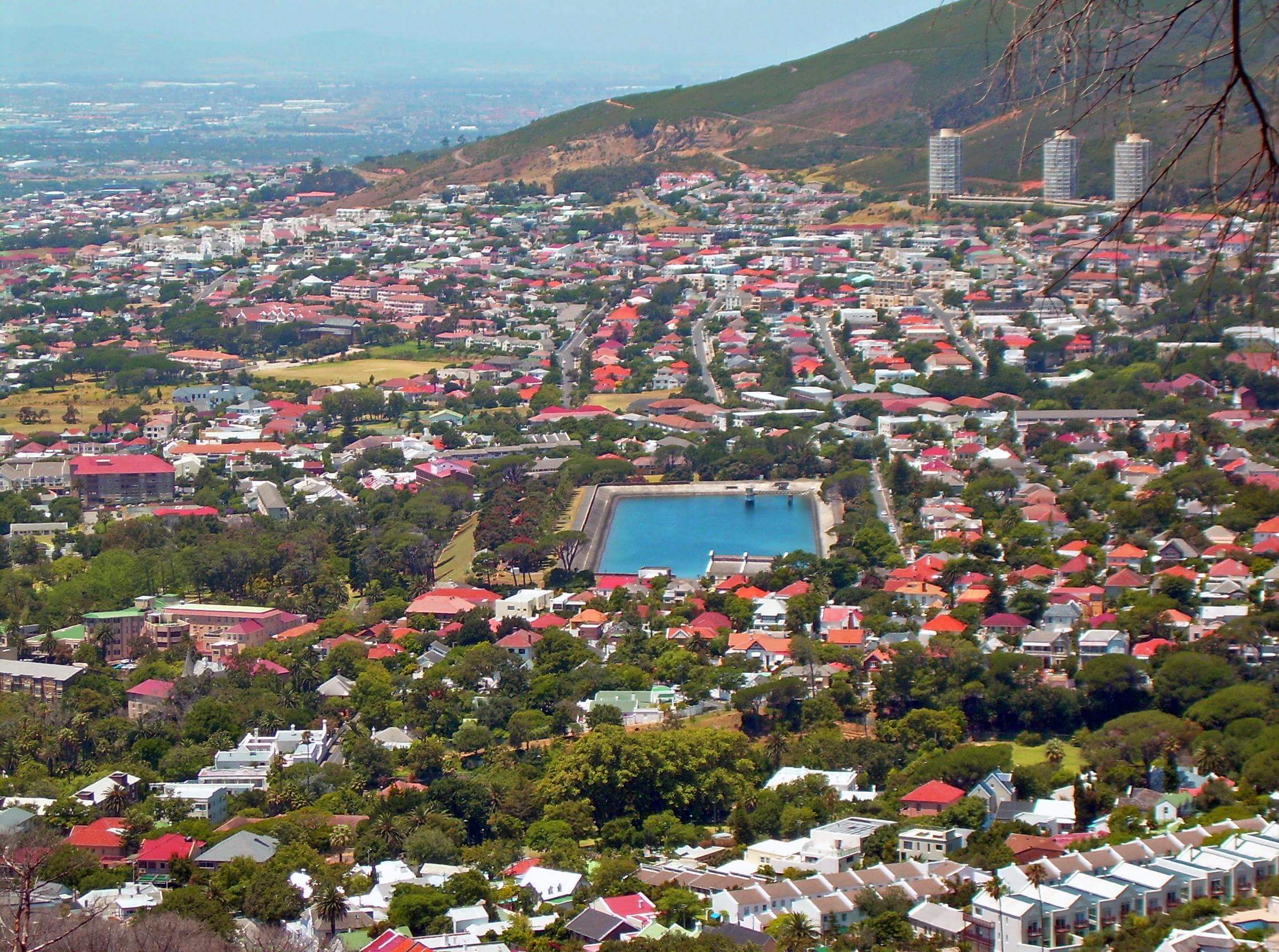 Cape Town Top View