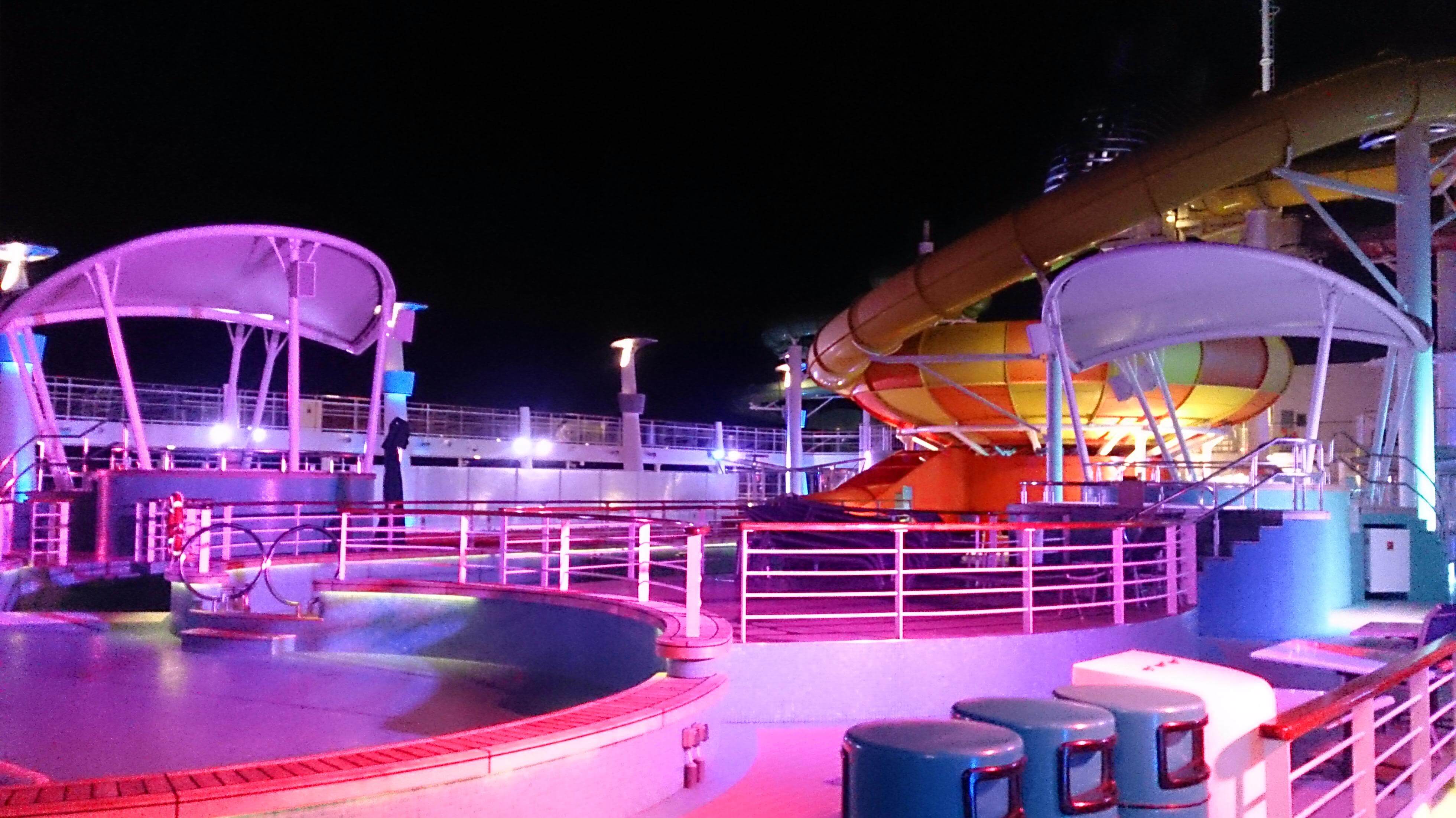 Cruise Ship Top Deck