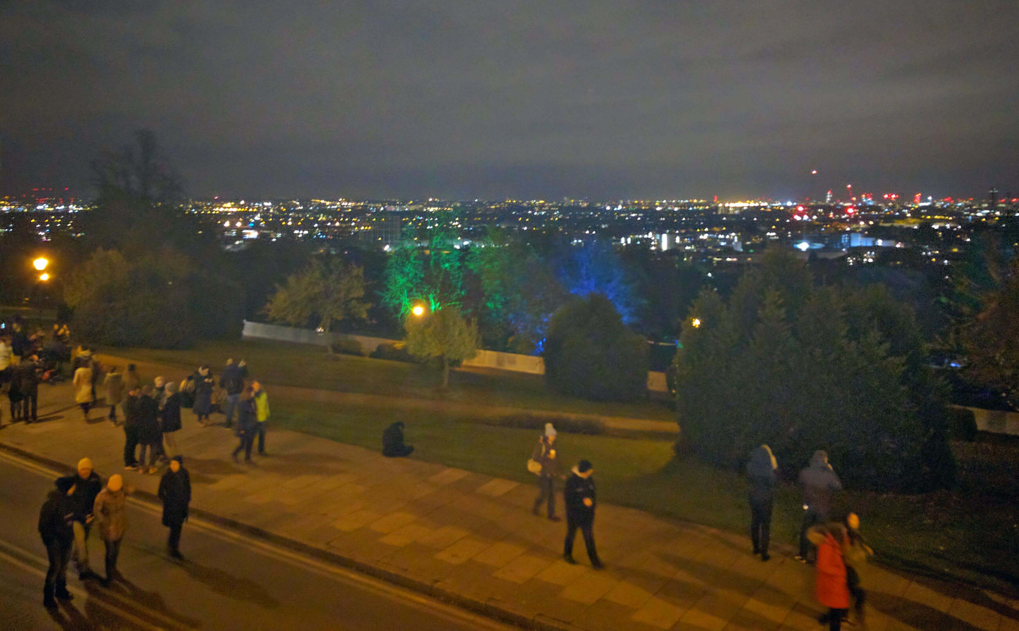 Ally Pally Night Shot