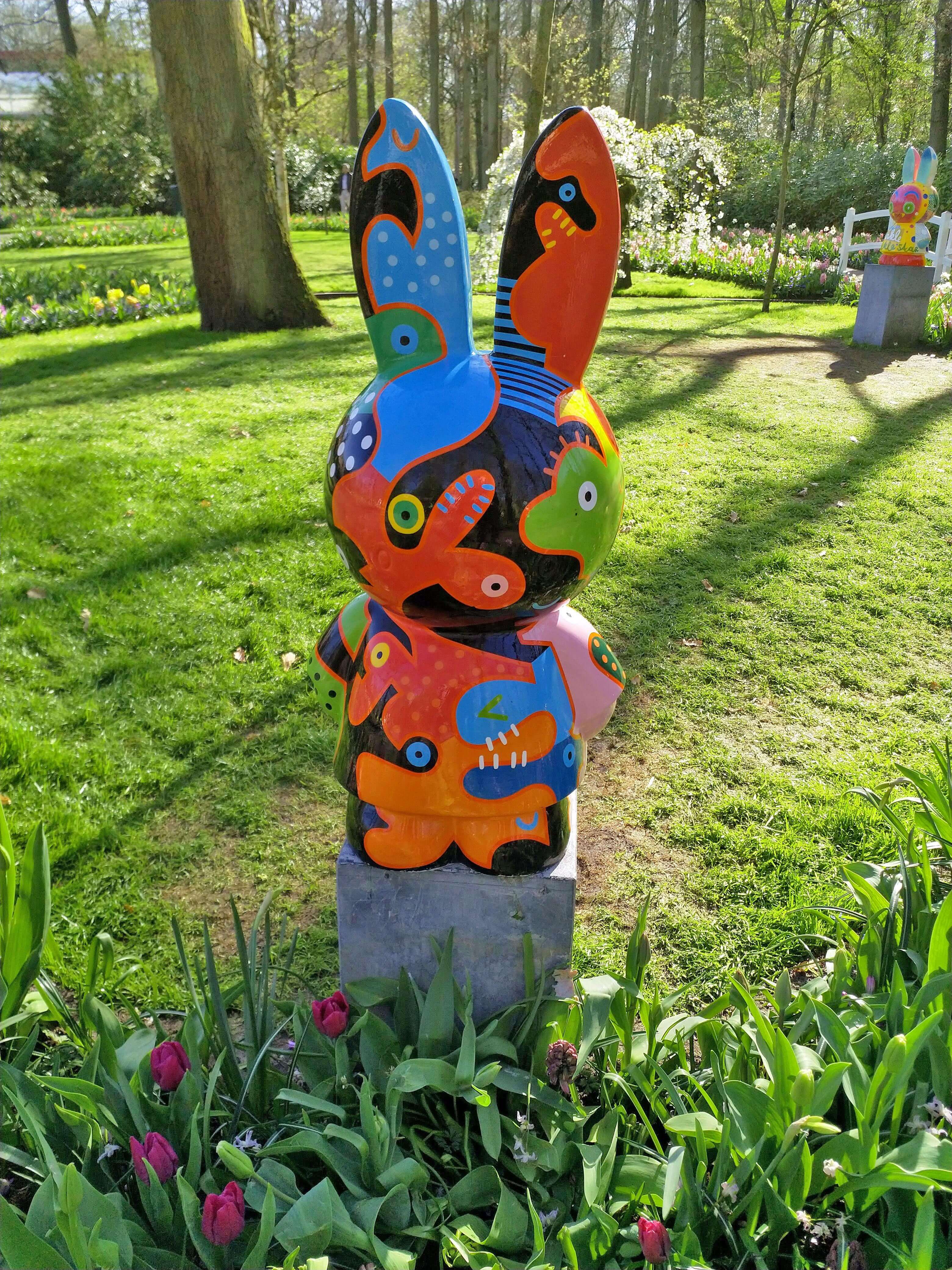 Colourful Bunny
