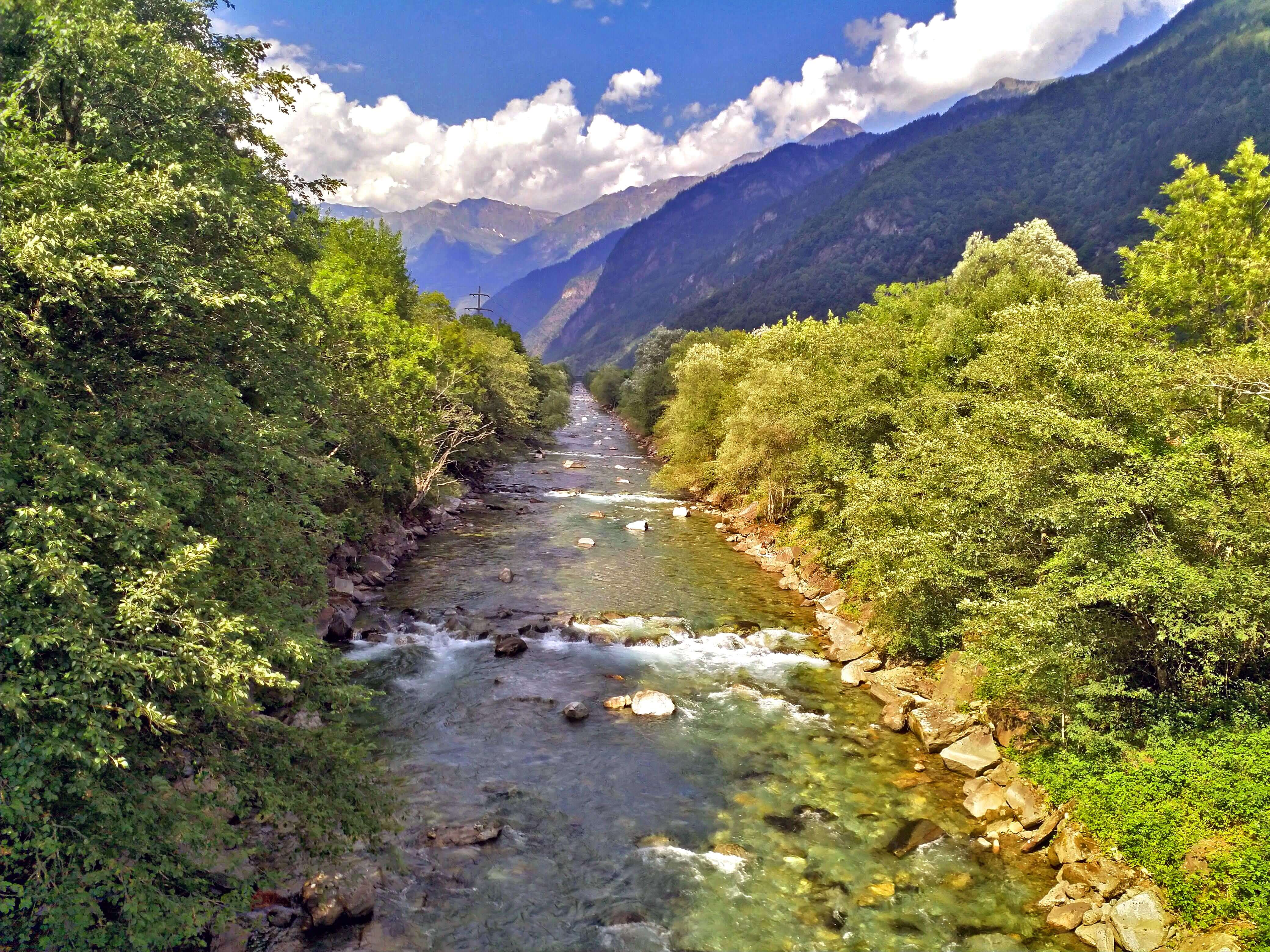 Lostallo Water Stream