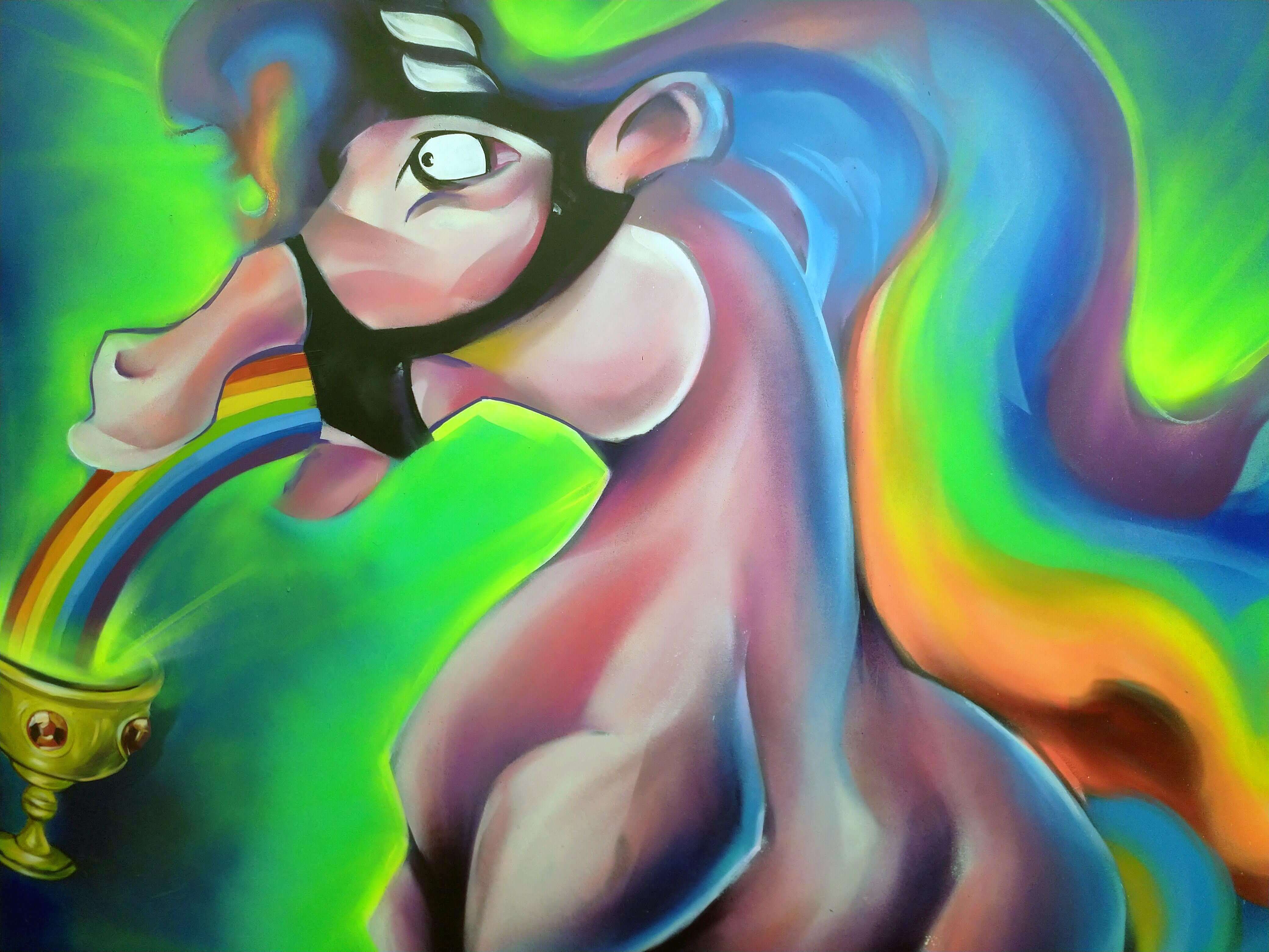 Rainbow Horse