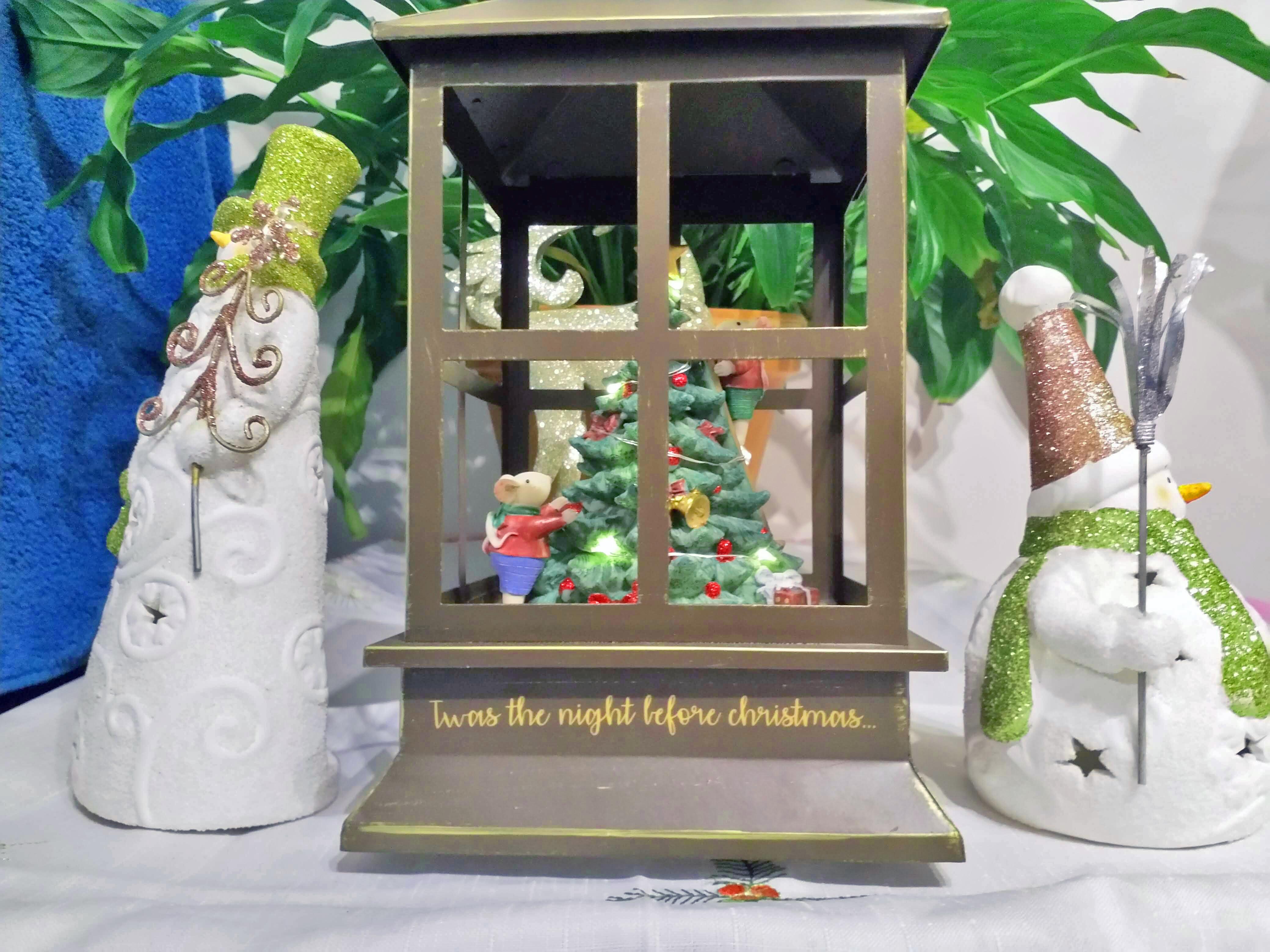 The mouse and the snowmen