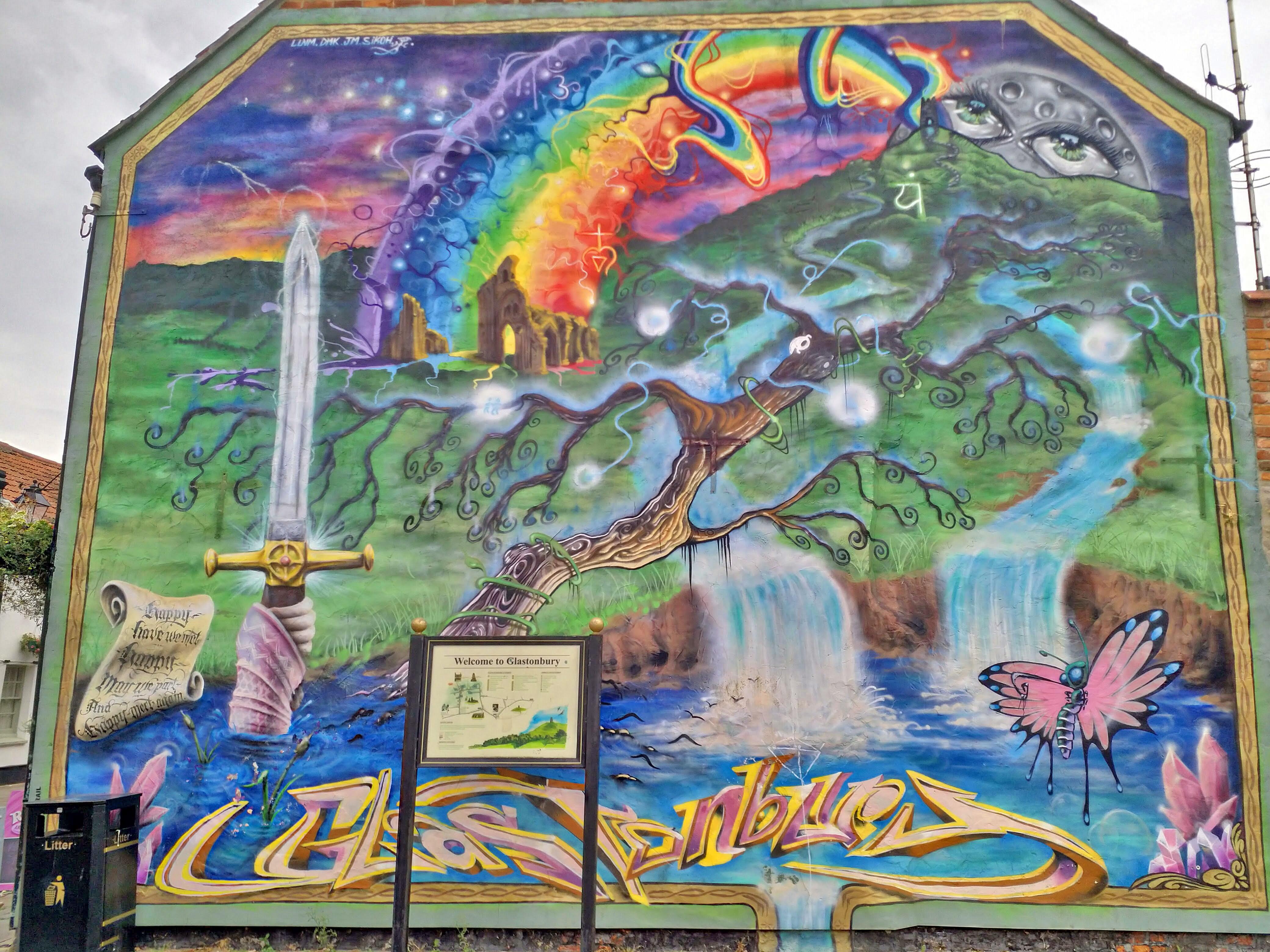 Glastonbury Mural