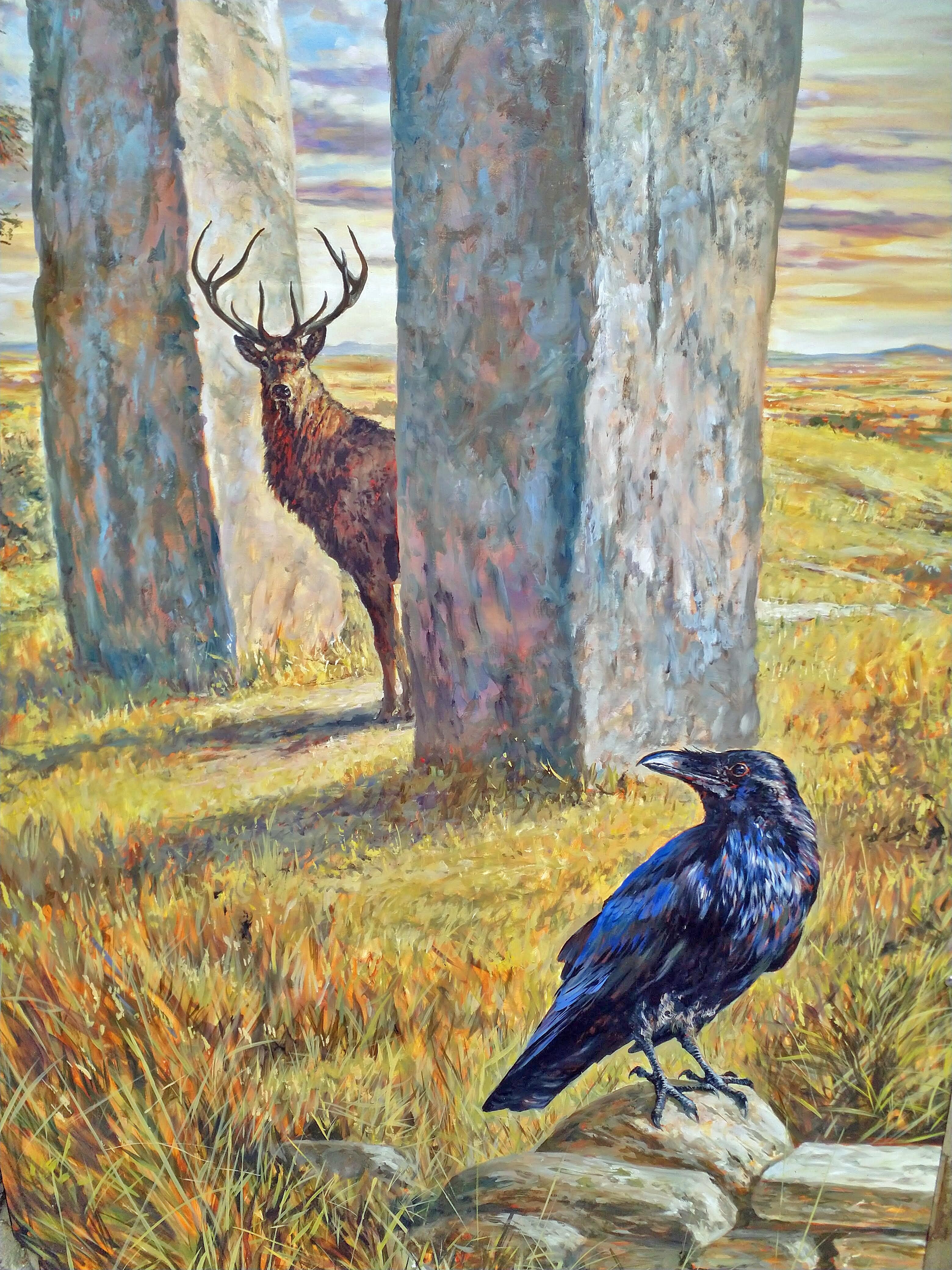 The stag and the crow