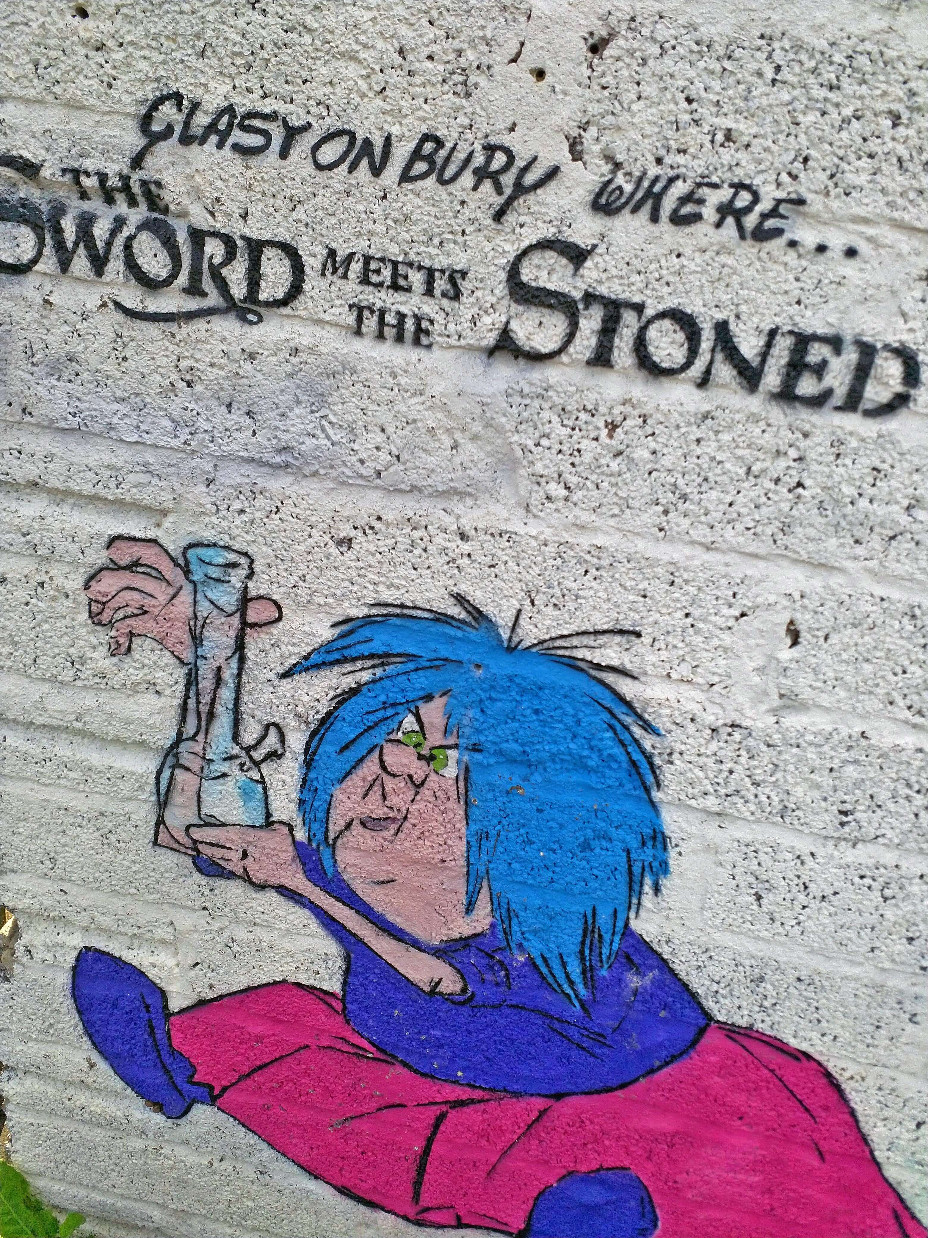 Sword meets the stoned