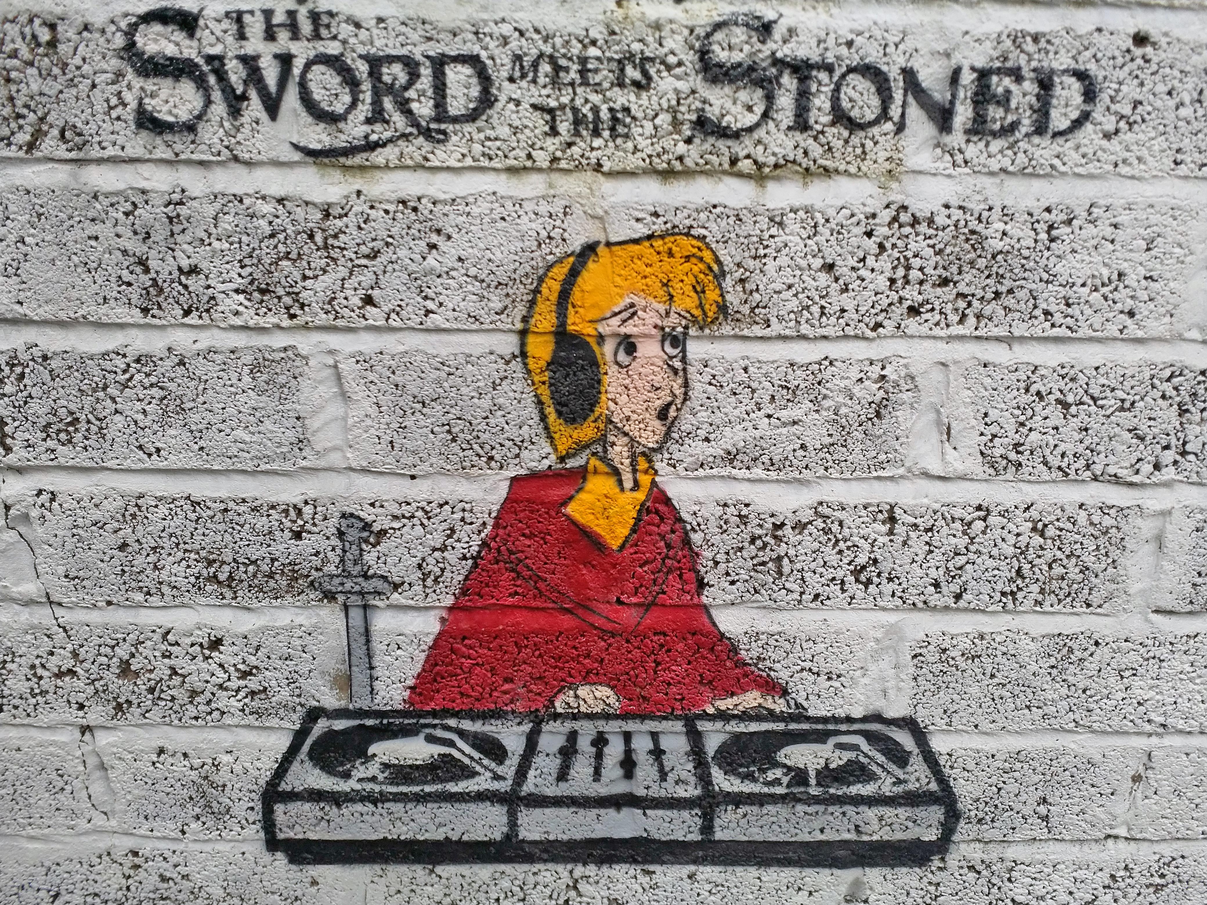 The sword of the stoned