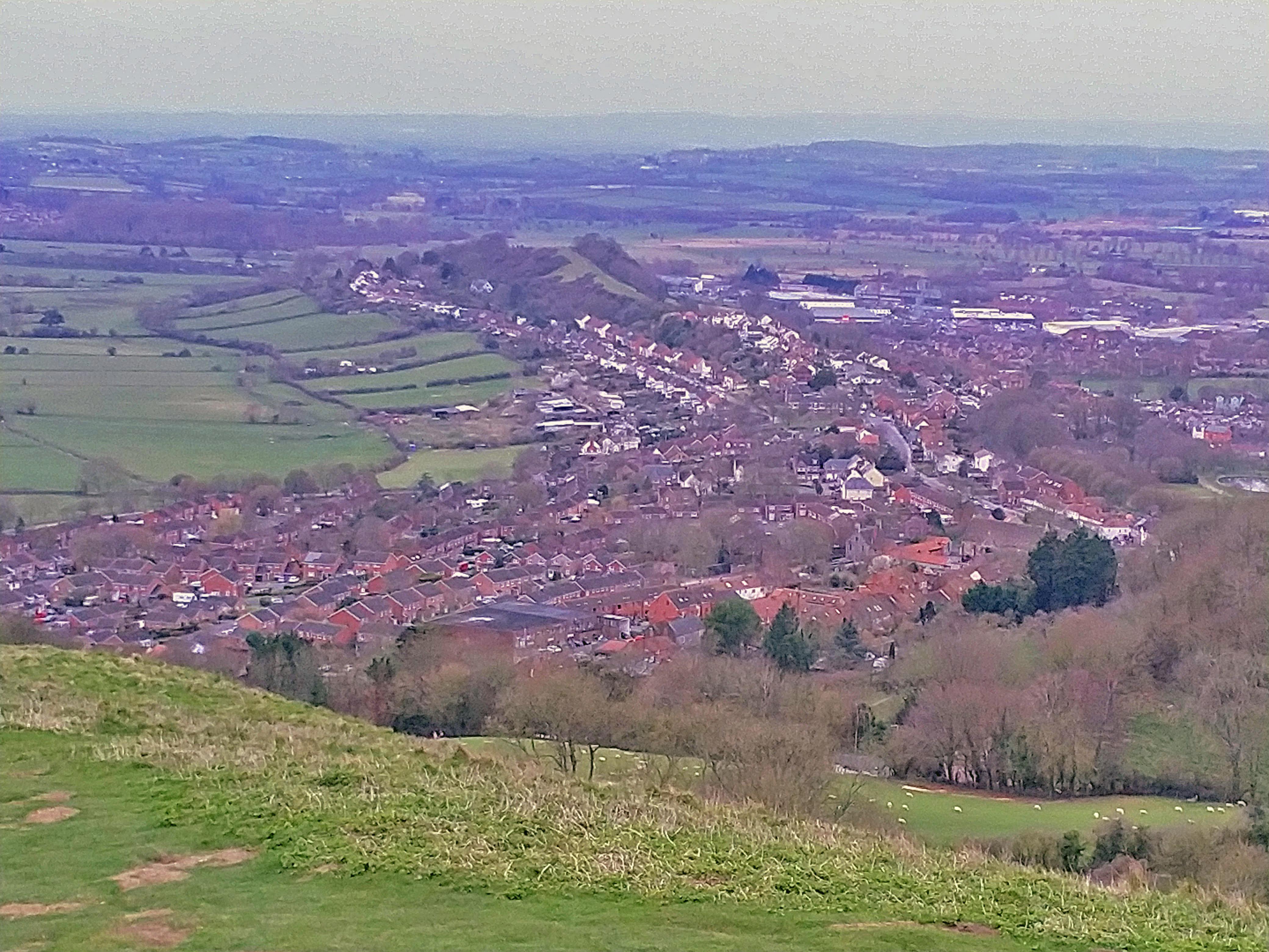 Glastonbury from above