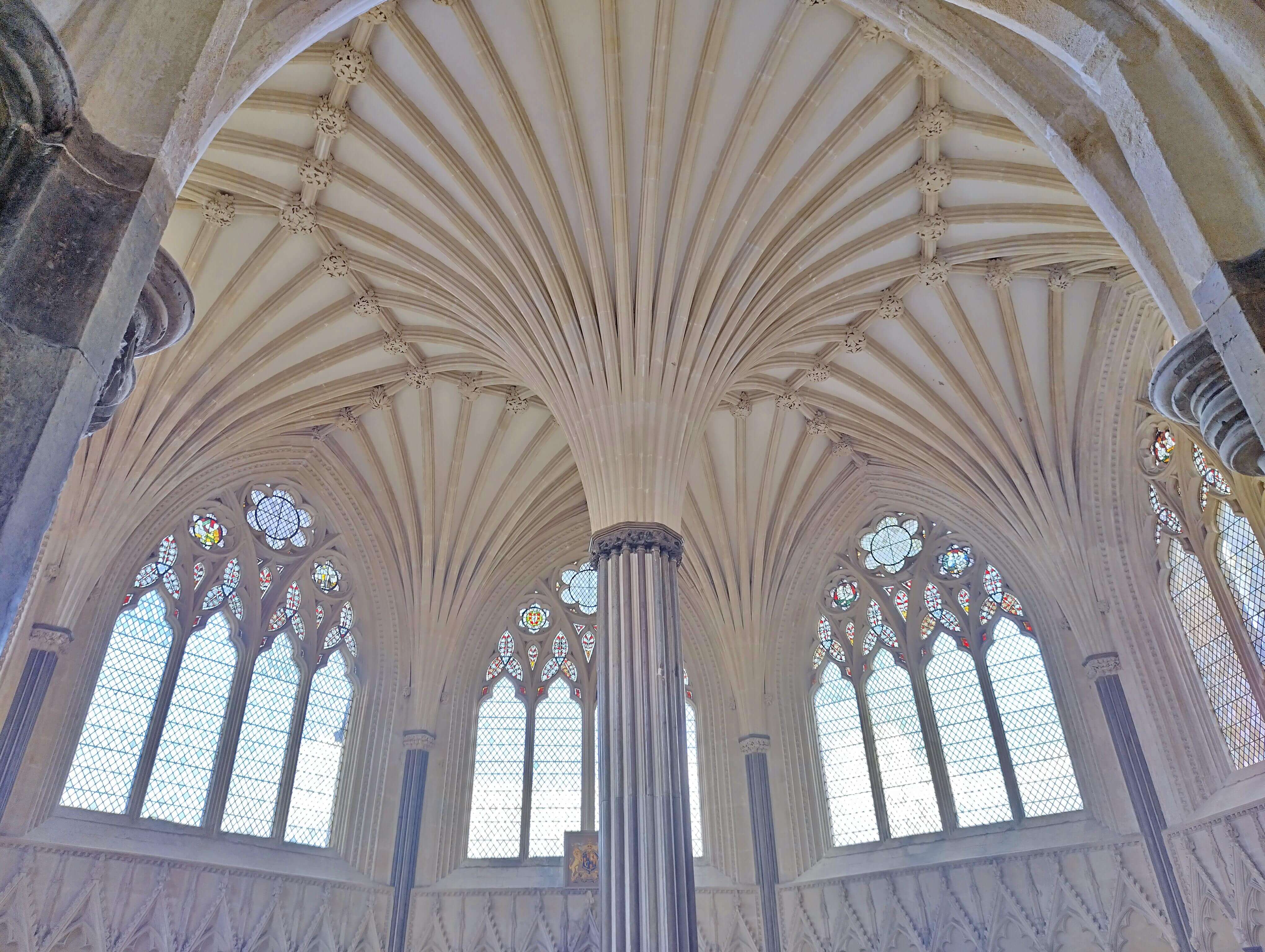 Inside Wells Cathedral